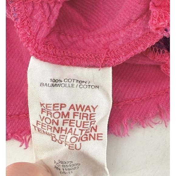 Mini Boden Girl's Pink Polka Dot Corduroy Tiered Ruffle Skirt Size 3-4 Years - Picture 6 of 9